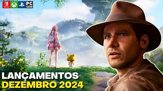 Top 13 LANÇAMENTOS de JOGOS DEZEMBRO 2024 PS4PS5XBOX SERIES XSXBOX ONESWITCHPC [upl. by Theda]