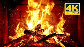 🔥 Cozy Fireplace 4K 12 HOURS Fireplace with Crackling Fire Sounds Crackling Fireplace 4K [upl. by Torp38]