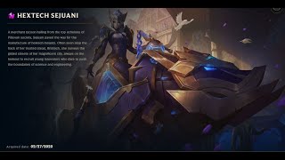 HEXTECH SEJUANI SKIN SPOTLIGHT07302024 [upl. by Ihsar]