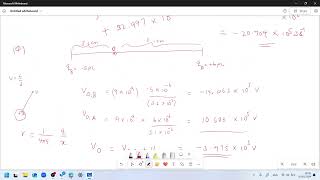 Session 02 Elecetric Potential Of Point Charge Q1 07 [upl. by Chiang]