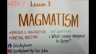 Lesson 7  Magmatism Endogenic Process [upl. by Aramahs]