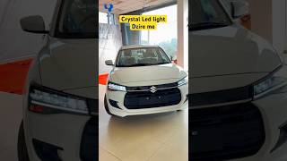 Crystal Led Lights white light ab New Dzire zxi me 2024 dzire lightshow facelift [upl. by Cleodell920]