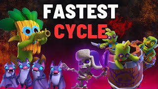 INSANELY FAST 20 Elixir Logbait Deck Is The Most Fun Deck  Clash Royale [upl. by Llennaj]