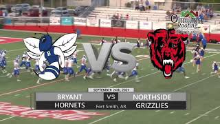 Game 4 Bryant vs Northside Football Highlights [upl. by Ainesej460]