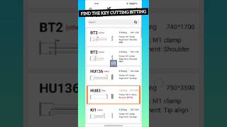 Find the key cutting bitting ddautotechzone automobile keycutting bitting [upl. by Todd438]