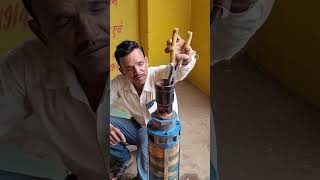 2hp submersible water pump repairing subscribe repair [upl. by Nessaj]