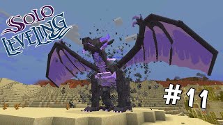 Minecraft  Solo Leveling  THE DRAGON KAMISH  11 [upl. by Gonzales562]