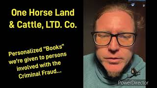 One Horse Land amp Cattle Ltd Co is party to criminal fraud  Forrest Fenn [upl. by Grindlay]