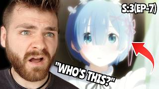 SUBARU HAS ENOUGH  REZERO SEASON 3  EPISODE 7  New Anime Fan  REACTION [upl. by Nnylecoj]