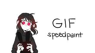 Smile  GIF Speedpaint [upl. by Aicinod]