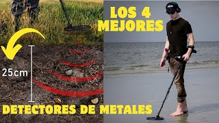 ✔️ Los 4 Mejores DETECTORES DE METALES del 2024 ✔️ BARATOS Y BUENOS👍 en Amazon [upl. by Corrine425]