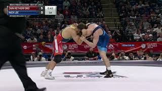 65kg Best of 3  Match 2  Zain Retherford vs Nick Lee  Wrestling OTT 2024 [upl. by Meensat]