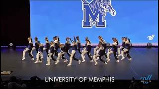 University of Memphis Dance Team 2024 HipHop Finals UDA College Dance Team Nationals [upl. by Eelannej]