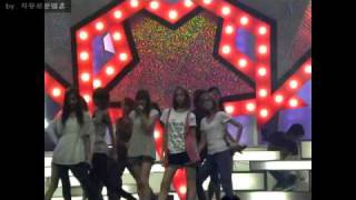 FANCAM 090703 SNSD  Genie Rehearsal On Music Bank Rehearsal [upl. by Reichert1]