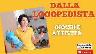 Dalla logopedista giochi e attività per autismo e disturbo di linguaggio [upl. by Feinberg]