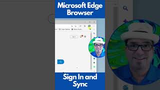 Sign in and Sync your Settings in Microsoft Edge shorts [upl. by Anitnerolf]