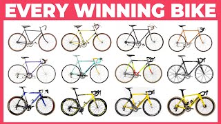 Tour de France Winning Bikes 19032023 [upl. by Znarf77]