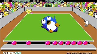 Penguin Wars 1 clear ARCADE 408900 ぺんぎんくんWARS [upl. by Leid]