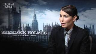 Noomi Rapace Sherlock Holmes interview I enjoyed playing with the boys [upl. by Nosila]