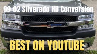 9902 Silverado HD Conversion  Step by Step [upl. by Primaveras23]