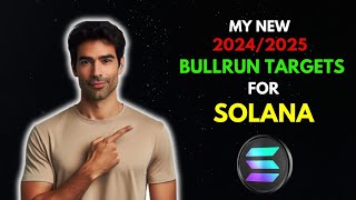 My SOLANA SOL BullRun Targets for 20242025  Solana Price Prediction [upl. by Kronfeld]