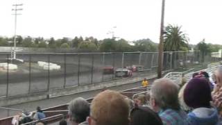 Late Model Heat Race Action at Petaluma Speedway Aug 1 2009 [upl. by Dzoba]