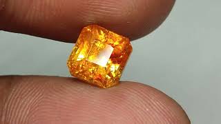 RARE ITEM Natural Sphalerite 28ct GRI Material Top Crystal Full Luster Nice Color Body Kaca Metalik [upl. by Joost]