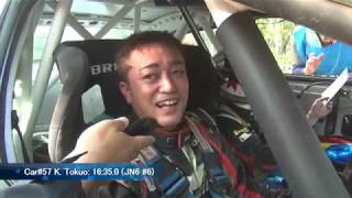 Rally Hokkaido 2018 JRC Drivers Interview After SS8 [upl. by Wernher356]