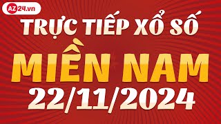 XSMN 22112024  Trực tiếp Xổ số miền Nam hôm nay Thứ 6 ngày 22 tháng 11  KQXS miền Nam  XSTT MN [upl. by Hachman458]