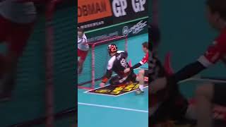 Insane floorball zorro goal [upl. by Lesya]