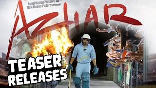 Azhar Teaser Trailer Releases  Emraan Hashmi As Mohammed Azharuddin [upl. by Einwahs973]