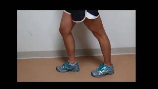 Standing Gastrocnemius Stretch  Merck Manual Consumer Version [upl. by Pero]