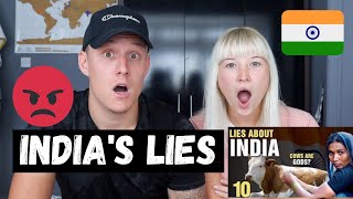 10 Biggest LIES About INDIA Is This TRUE  Foreigners CRAZY Reaction [upl. by Redfield304]