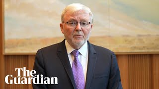 Kevin Rudd says he is ready to work with incoming Trump administration [upl. by Purdy]