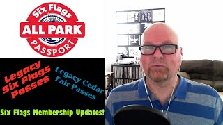 Breaking Down Six Flags 2025 Passes and Legacy Membership Information [upl. by Eiblehs]