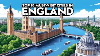 10 Cities to Visit In England  MustSee Destinations [upl. by Pergrim958]