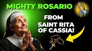 Complete Guide of the Rosary Prayer and Inspiration with Saint Rita of Cascia [upl. by Aivizt681]