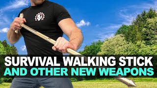 Survival Walking Stick and Other New Weapons [upl. by Chill]