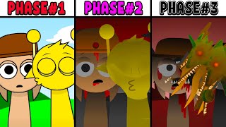 All Reactions and Phases In Incredibox Sprunki Sinner Edition Phase 1 VS Phase 2 VS Phase 3 [upl. by Elorac809]