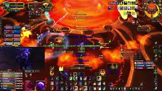 WarSages Ragnaros 10man Heroic  Shadow Priest PoV [upl. by Alber]