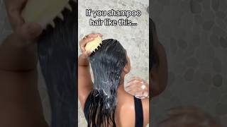 One of my washing secrets for breathtaking hair 🔥 hair growth tips shortsyoutube hairgrowth [upl. by Aleyak]