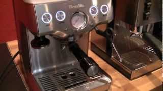 Rancilio Silvia vs Breville Infuser  CR Comparison [upl. by Atinit]