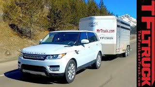 2016 Range Rover Sport Diesel Takes on the Extreme Ike GauntletTowing Review [upl. by Eizzo180]