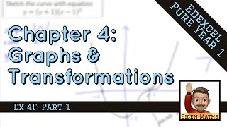 Graphs amp Transformations 11 • Stretches • P1 Ex4F • 🤖 [upl. by Haizek]