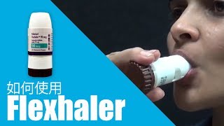 如何使用Flexhaler [upl. by Civ22]