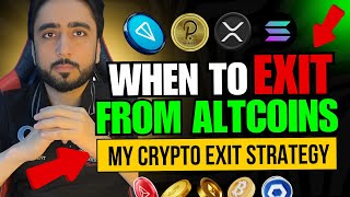 🚨 WHEN TO EXIT FROM ALTCOINS 😱 MY CRYPTO EXIT STRATEGY 📊 ALTCOINS BULL RUN [upl. by Hyacintha665]