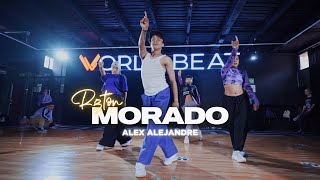 Morado  J Balvin  Coreografía Alex Alejandre rgton [upl. by Hsepid]