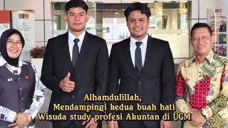 Alhamdulillah Mendampingi kedua buah hati wisuda study profesi Akuntan di Universitas Gajah Mada [upl. by Derry348]