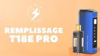 Clearomiseur T18E Pro  Innokin  Remplissage en eliquide  Kit Endura T22 Pro [upl. by Itsa]