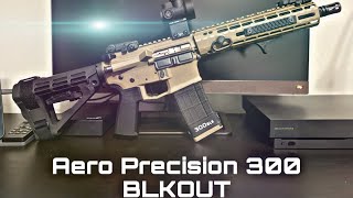 Aero Precision 300 Blackout  M4E1   Enhanced Complete Overview 300 Blackout Pistol [upl. by Ellersick]